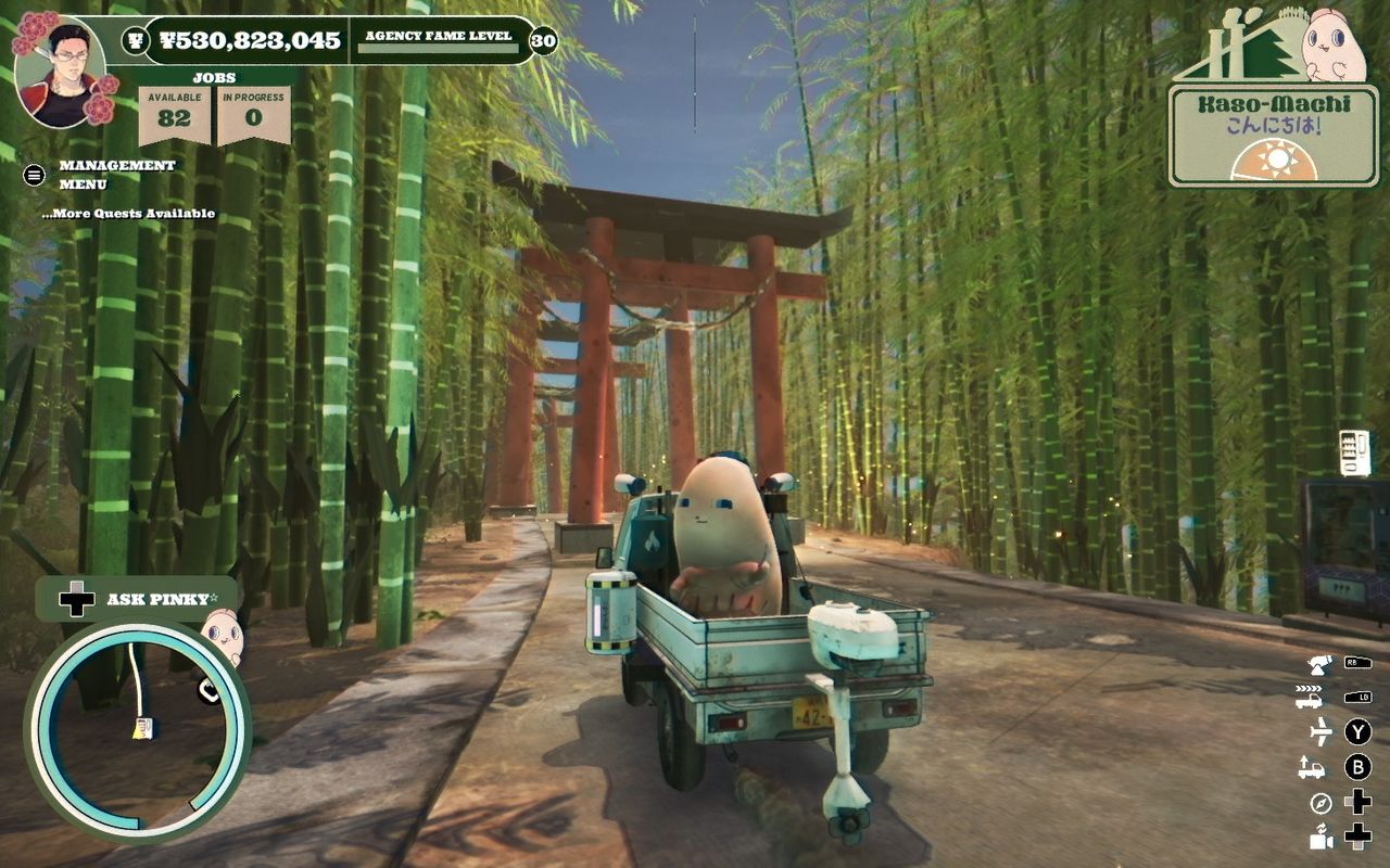 Why I love driving around oddball Japan in Promise Mascot Agency