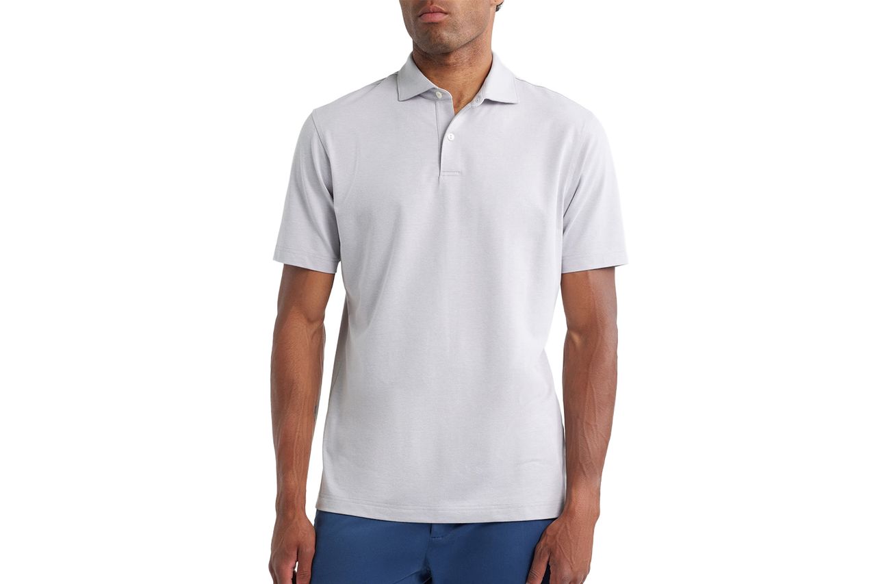 Nordstrom Peter Millar Crown Crafted Albatross Pima Cotton Blend Polo