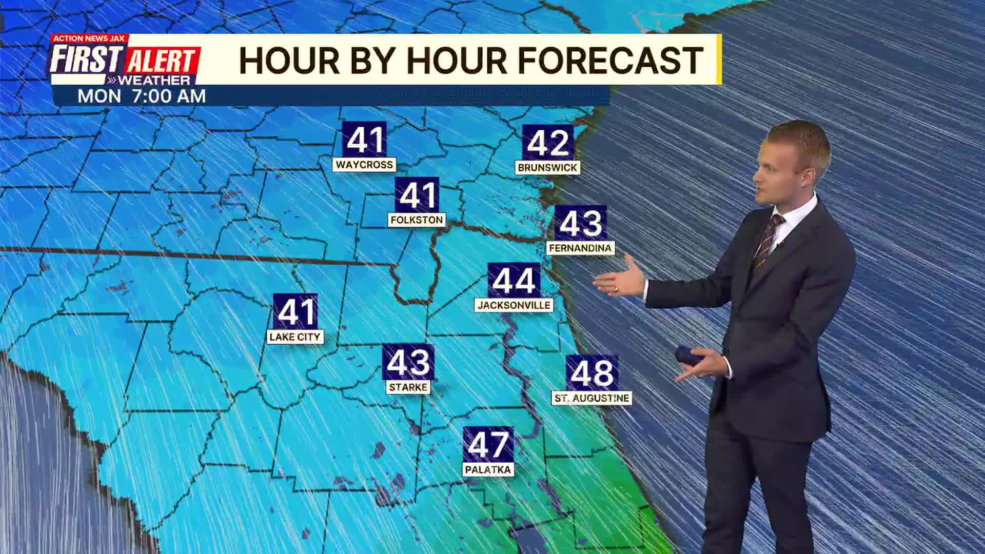 FIRST ALERT WEATHER: Cold front arrives tonight with some rain, then ...