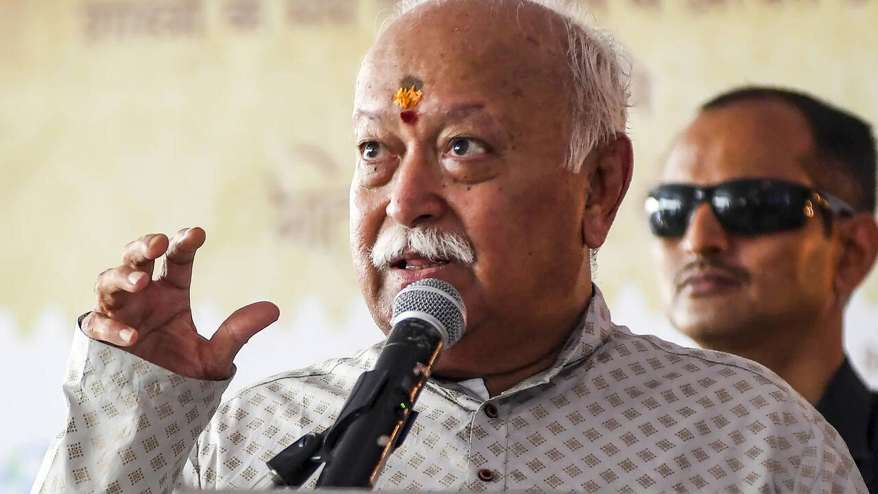 'If Pakistan Breaks Peace, It Will Repent Forever,' Warns RSS Chief ...