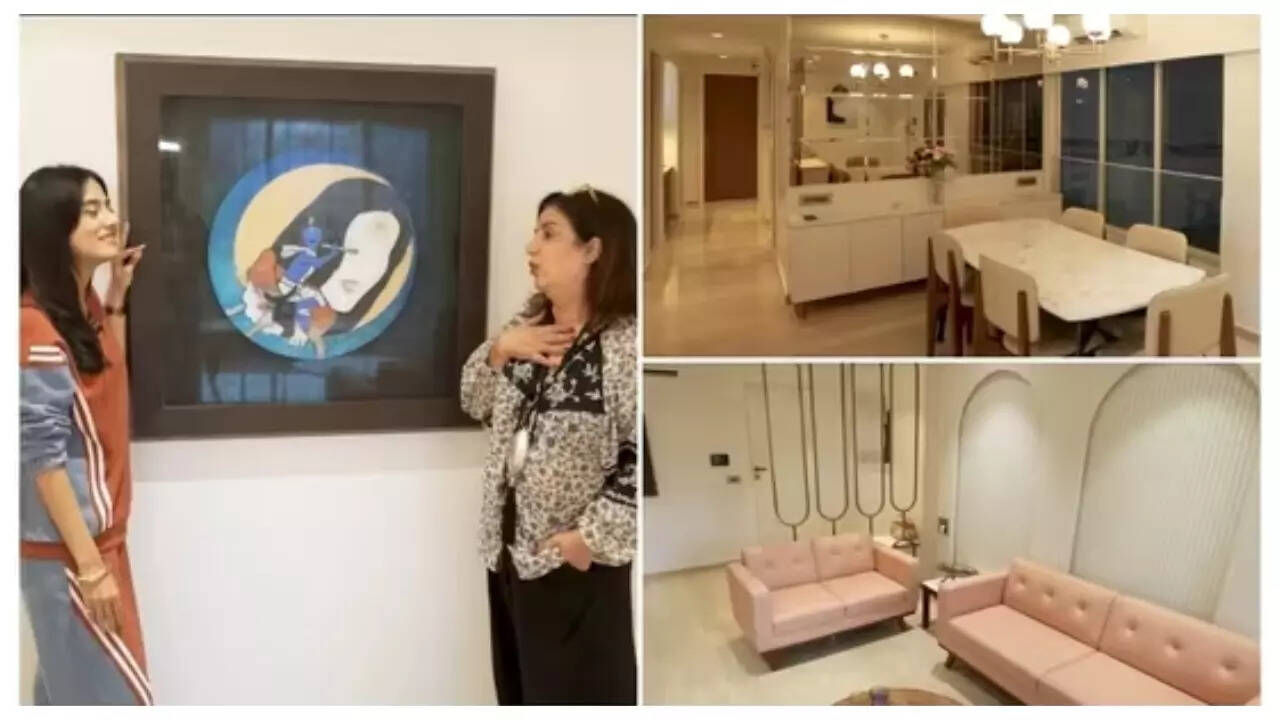 Inside Amrita Rao and RJ Anmol's dreamy pink Mumbai home that holds ...