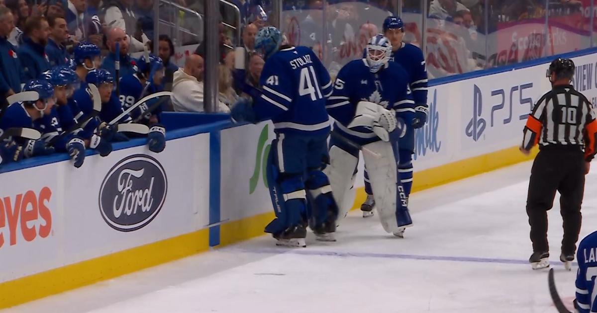 Stolarz pulled after terrible start against the Bruins.
