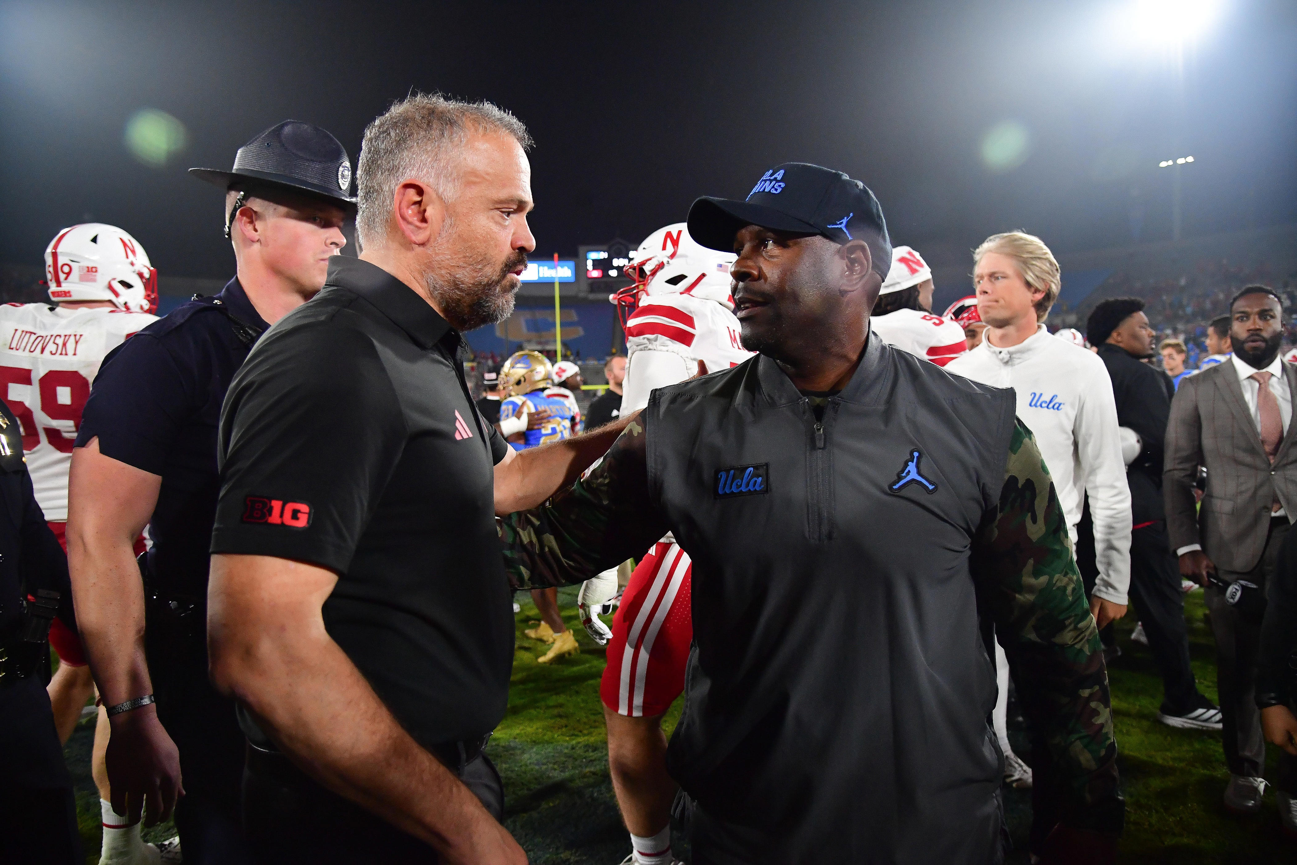 What UCLA interim coach Tim Skipper said after falling to Nebraska