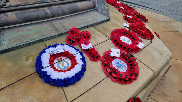 15 photos of Remembrance Sunday in Sheffield as hundreds pay tribute to ...