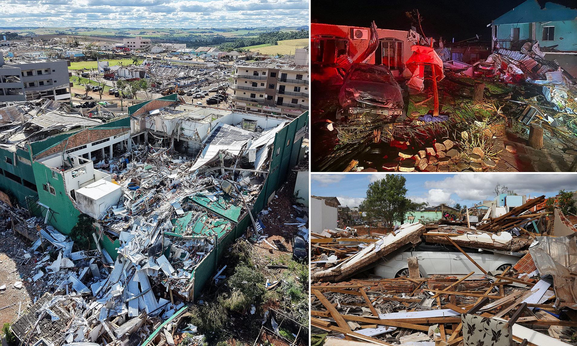 Six dead and hundreds hurt after severe tornado leaves trail of ...