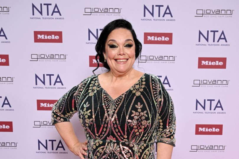 Lisa Riley attending the NTA's