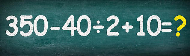 Easy-looking math sum divides people - are you a genius who can ...