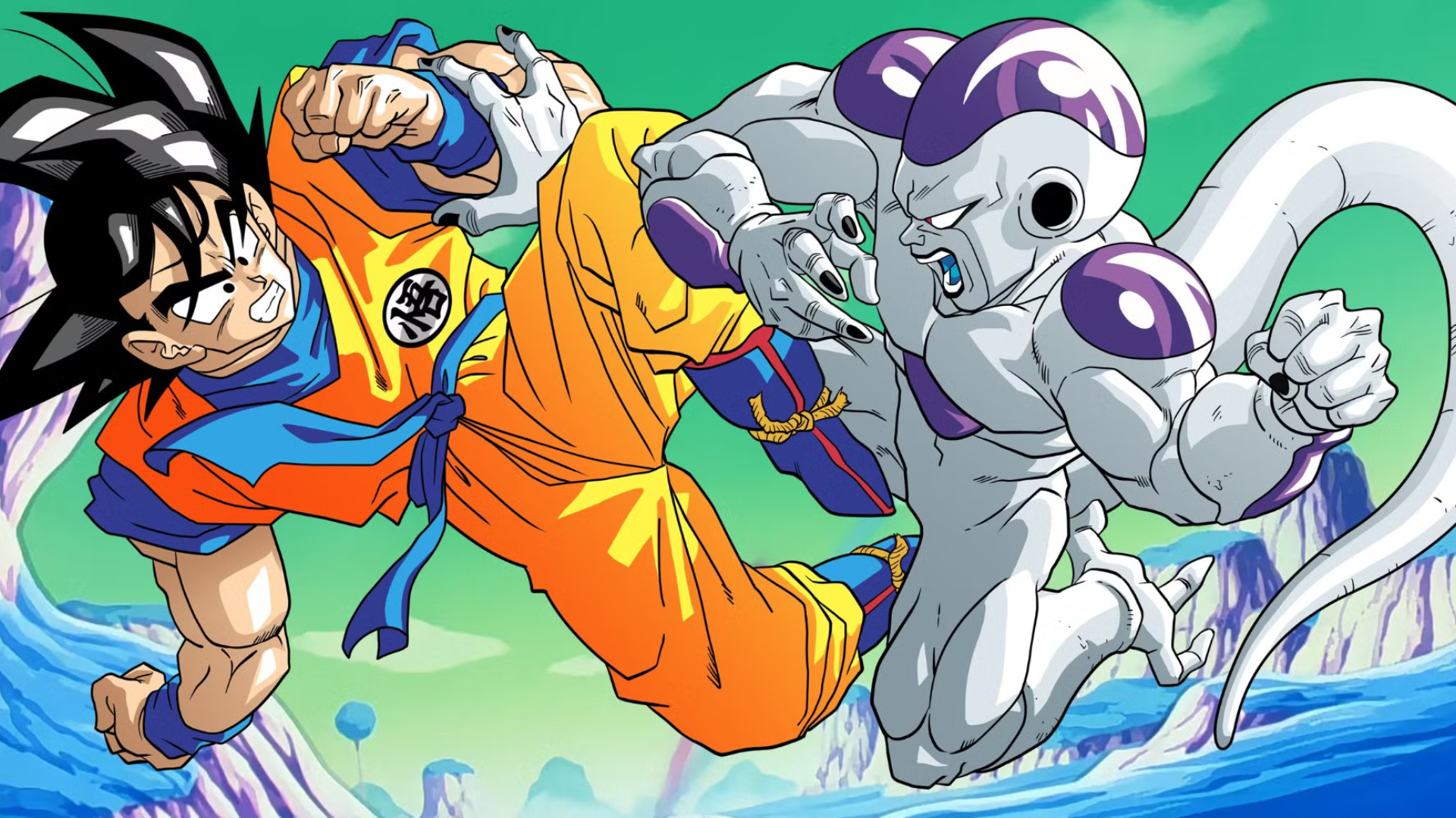 Dragon Ball Z - Goku versus Frieza anime featured image Shonen Jump