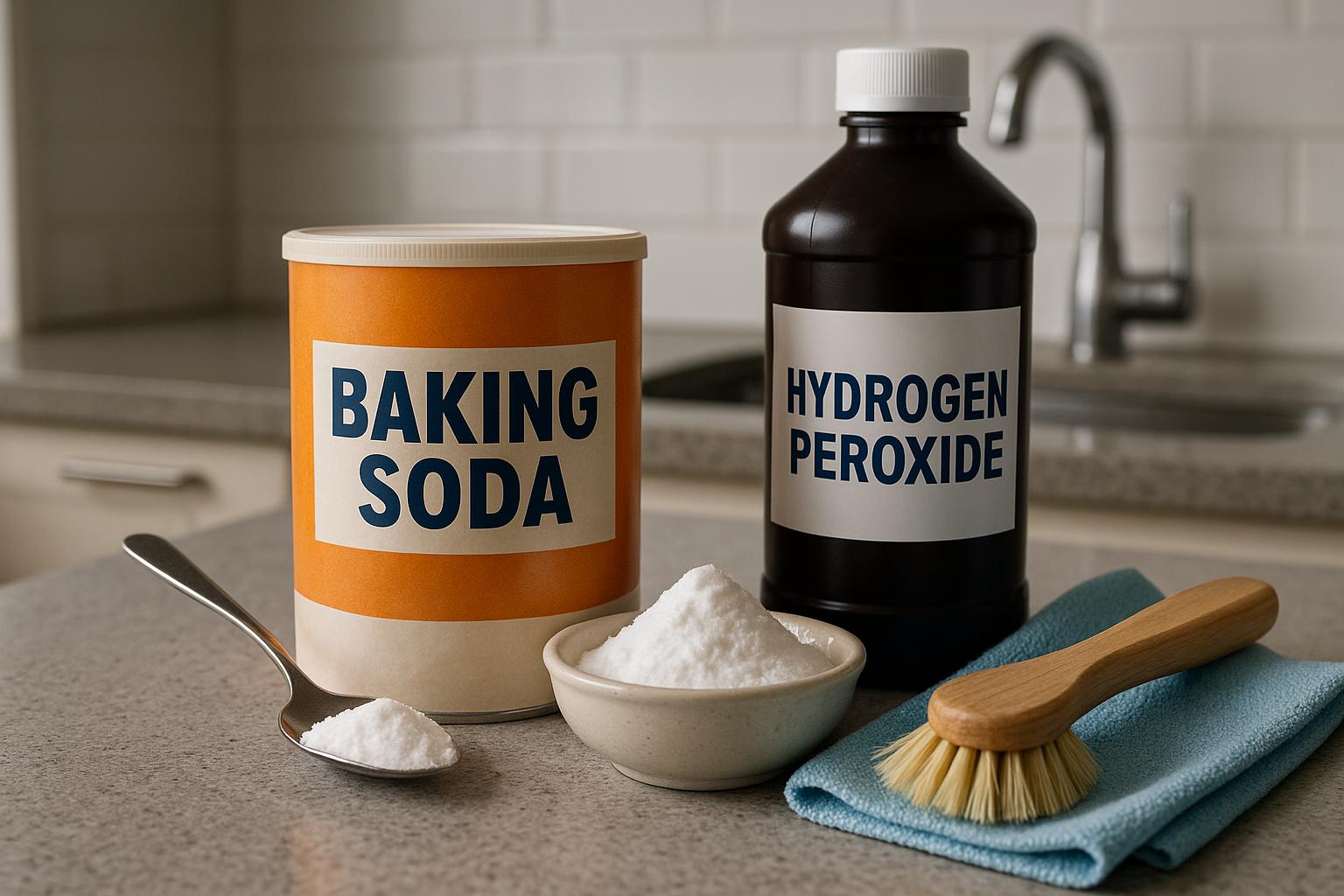 Mélanger du bicarbonate de soude et du peroxyde d'hydrogène pourquoi — free download