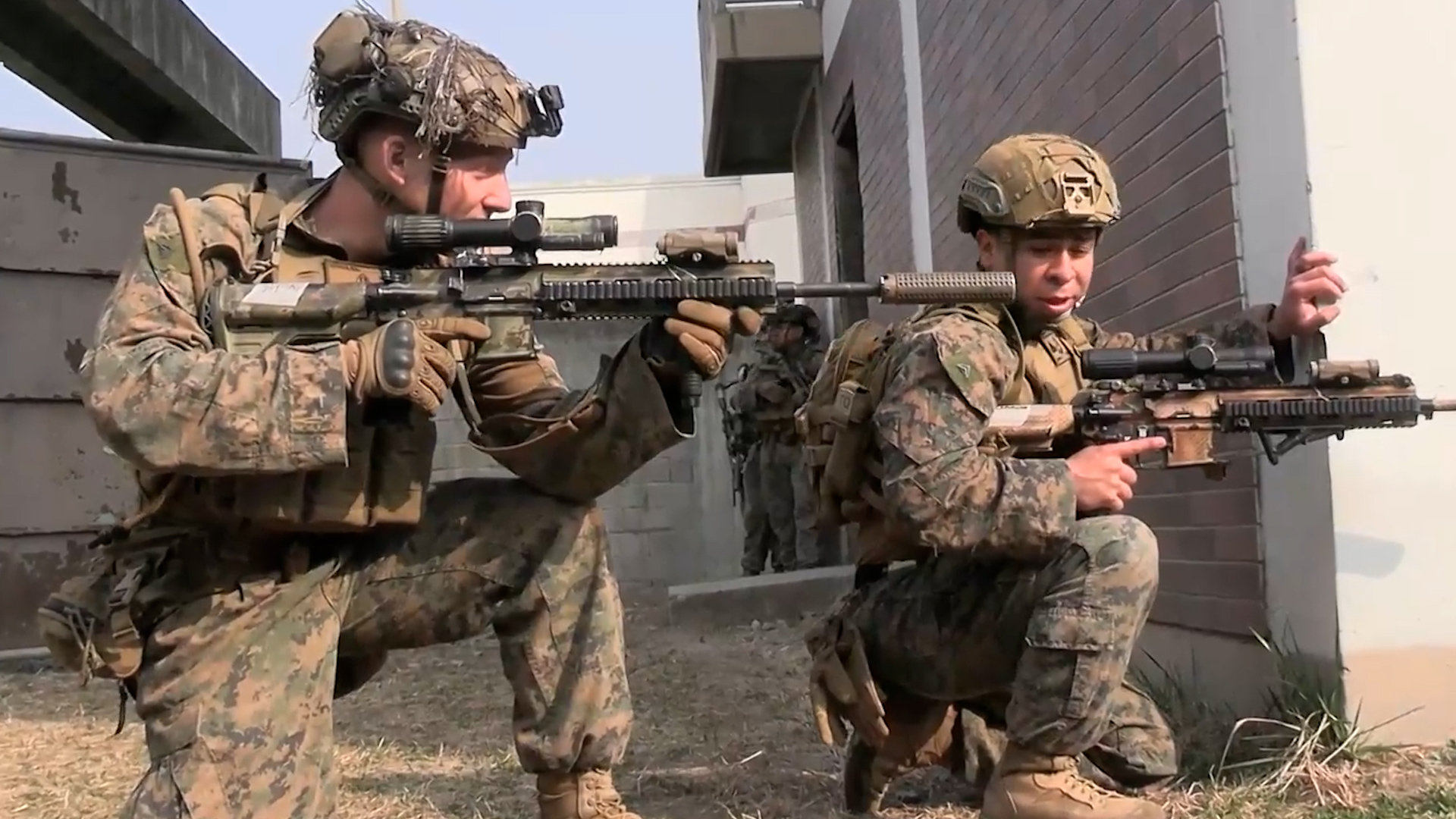 US and Korean Marine Corps Train Together in Korea