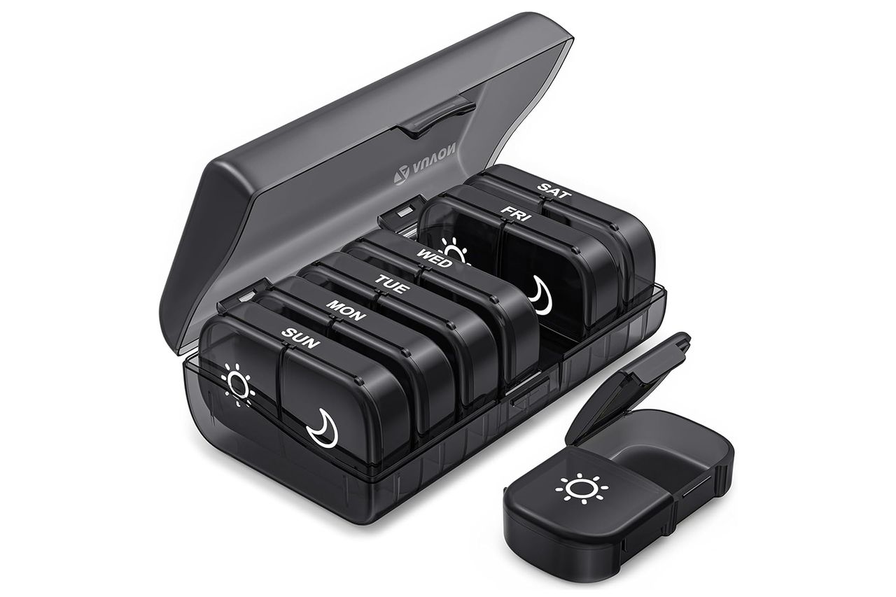 Amazon AUVON XL Weekly Pill Organizer