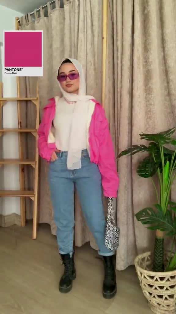Effortless Modest Outfit Ideas with Pantone Color Inspiration