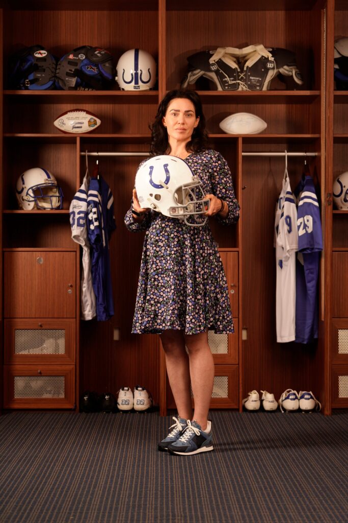 Colts’ Carlie Irsay-Gordon buys round of drinks for fans in Germany