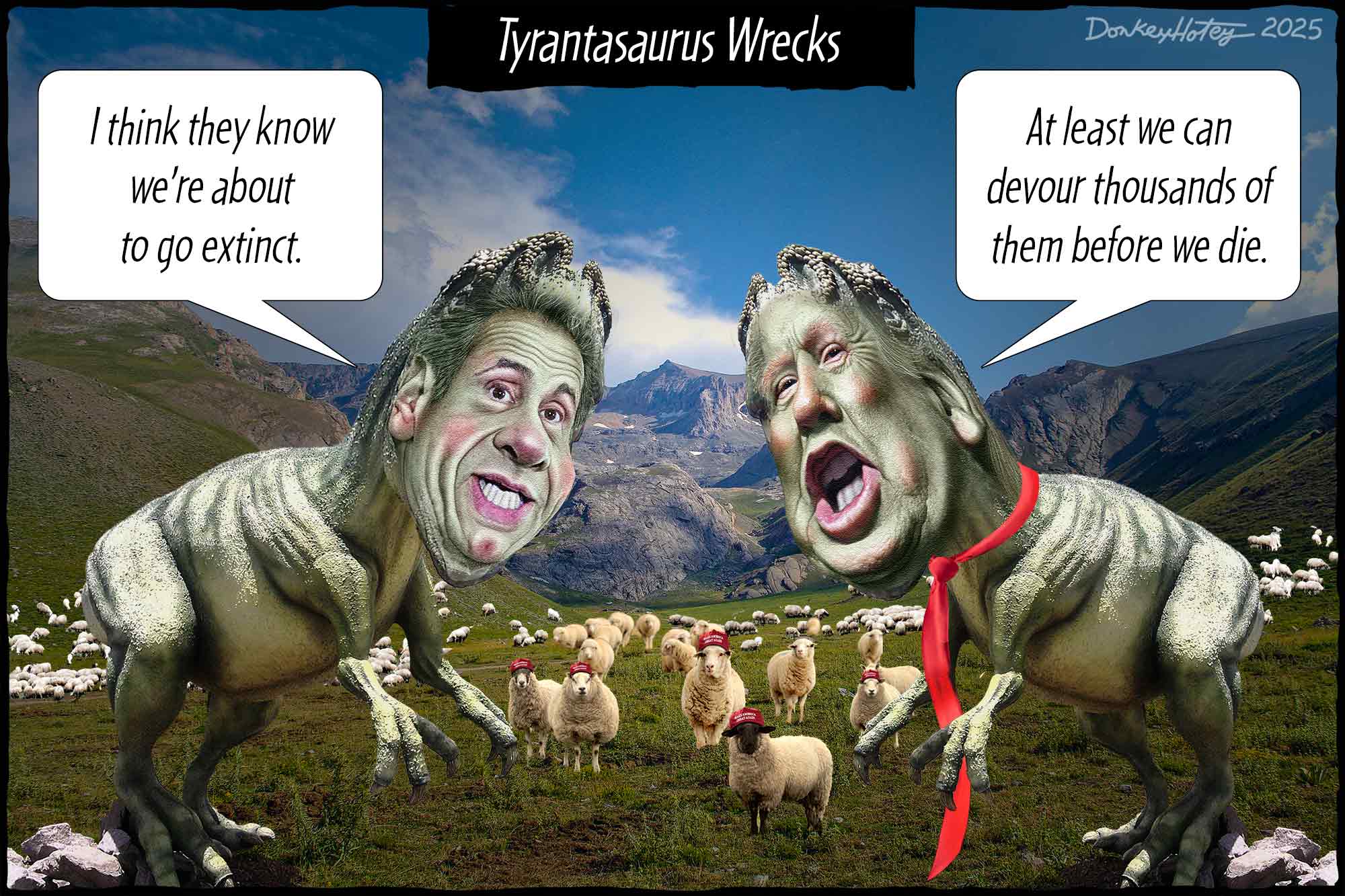Donald Trump and Andrew Cuomo Are Decomposing Before Our Eyes