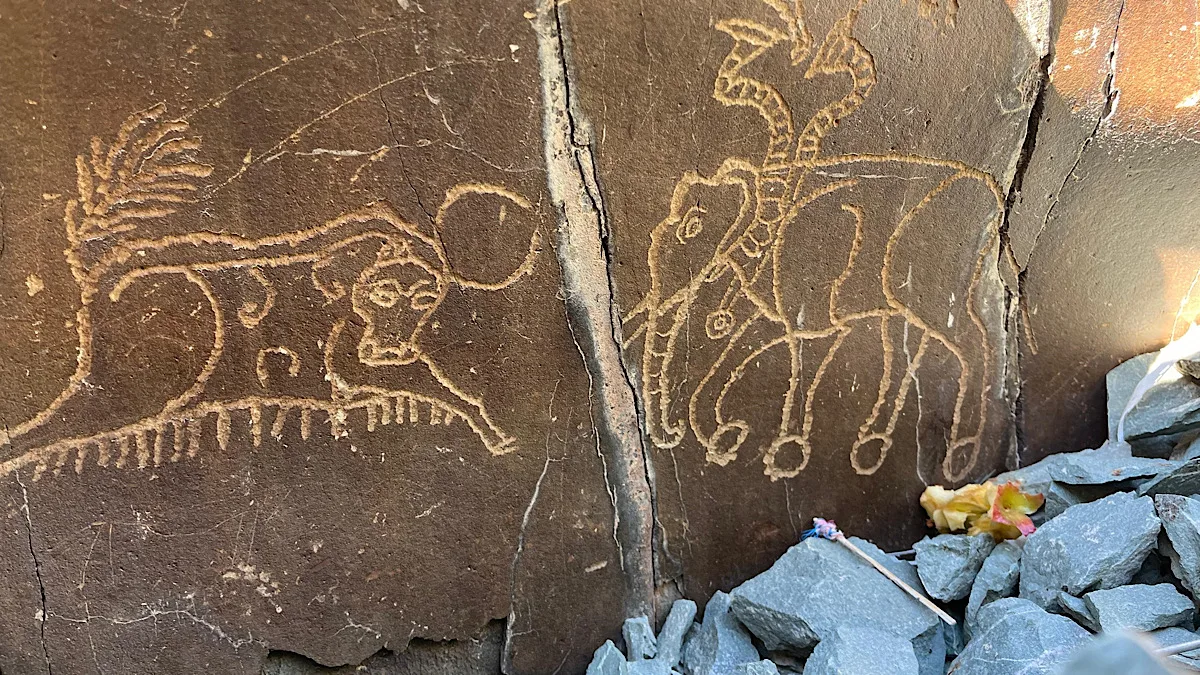 Ladakh's petroglyph treasure faces threat from expanding road projects
