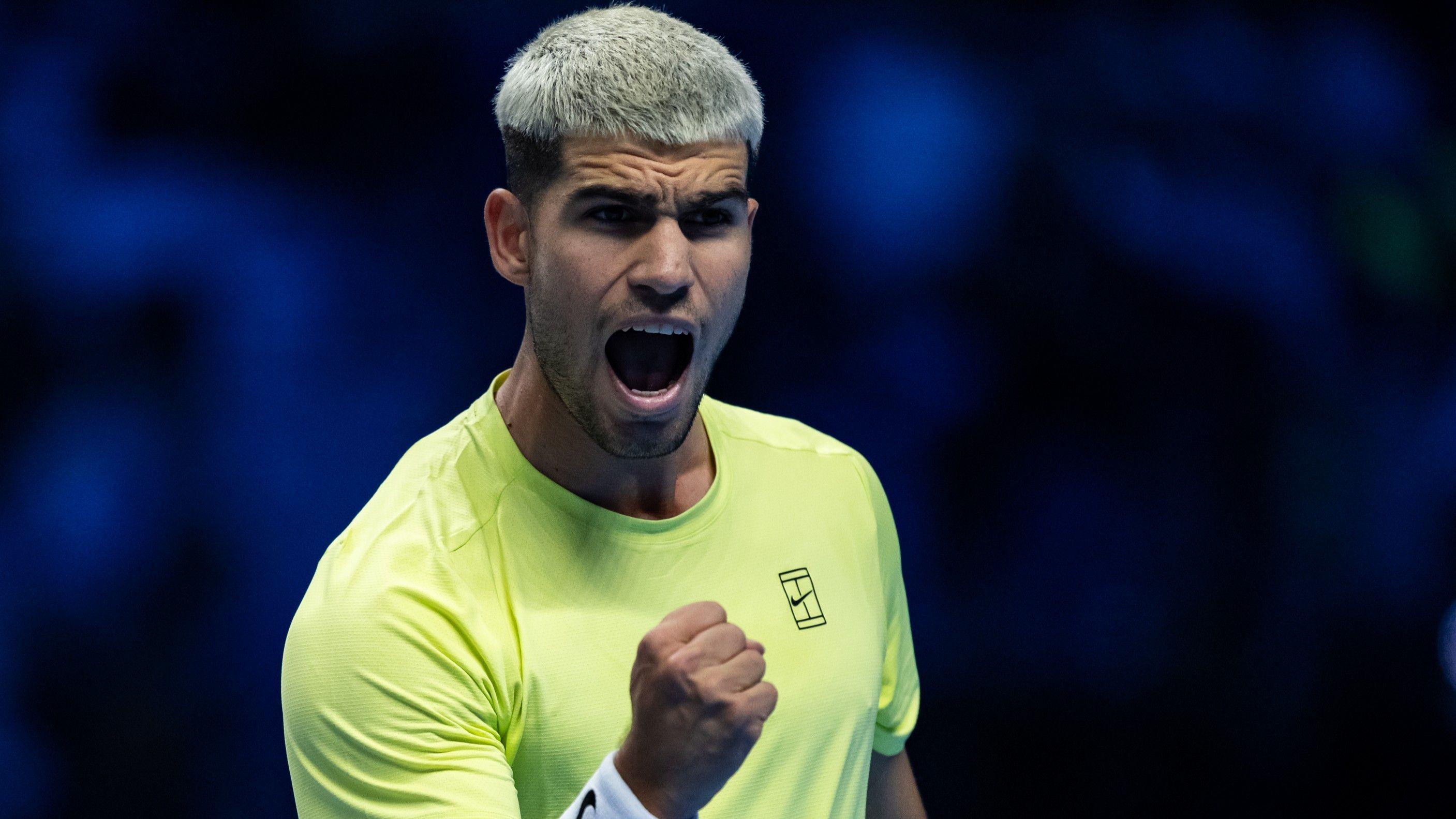 'Motivated' Alcaraz beats De Minaur at ATP Finals