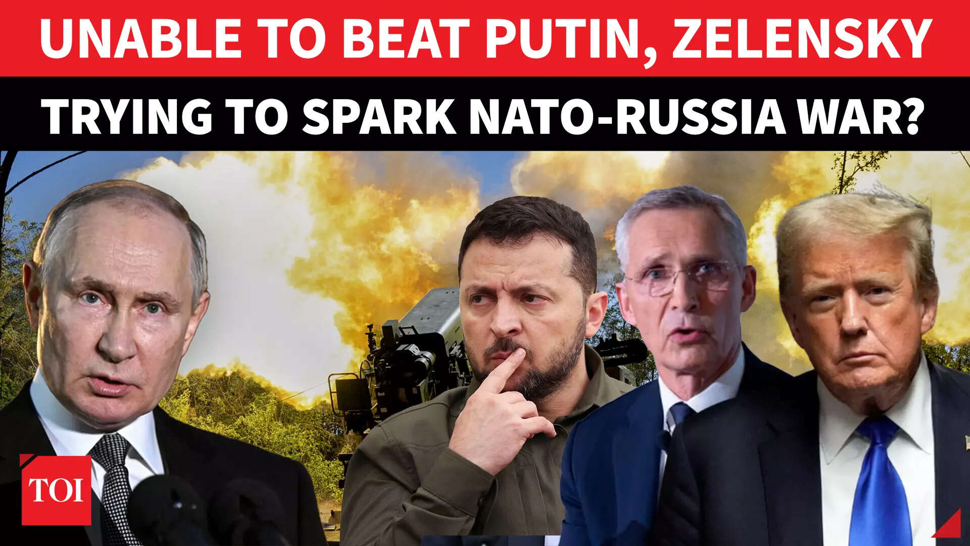 Ex-NATO chief drops bombshell, exposes Zelensky's plot to trigger US ...