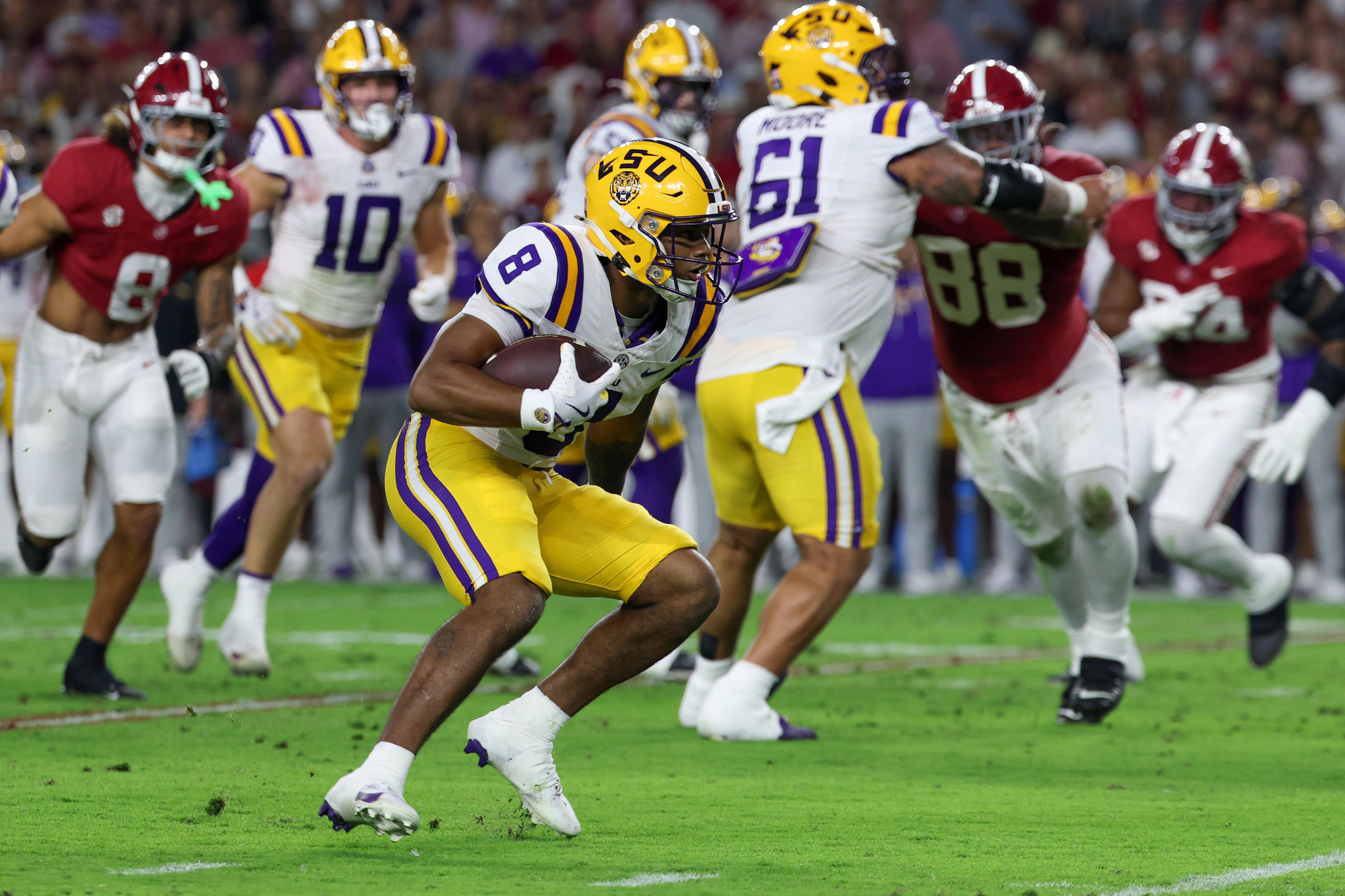 Grading LSU football's performance in Week 11 loss to Alabama