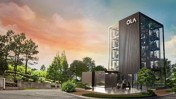 The S1 Pro+ (5.2kWh) is the first product to be powered by the company's indigenously manufactured 4680 Bharat Cell battery pack that delivers more range, better performance, and enhanced safety. (Source: Ola)