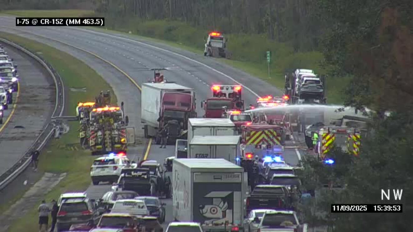 FHP: 1 dead, 2 injured following crash involving semi-trucks on ...