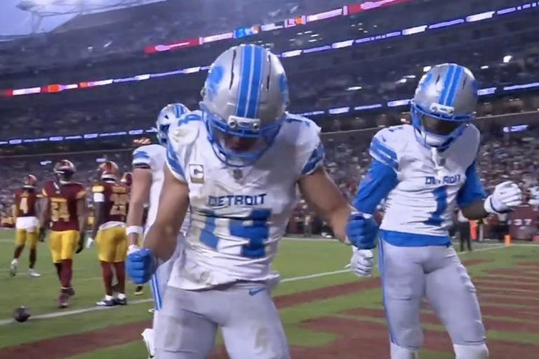 Lions star punched in face after performing Donald Trump gesture as ...