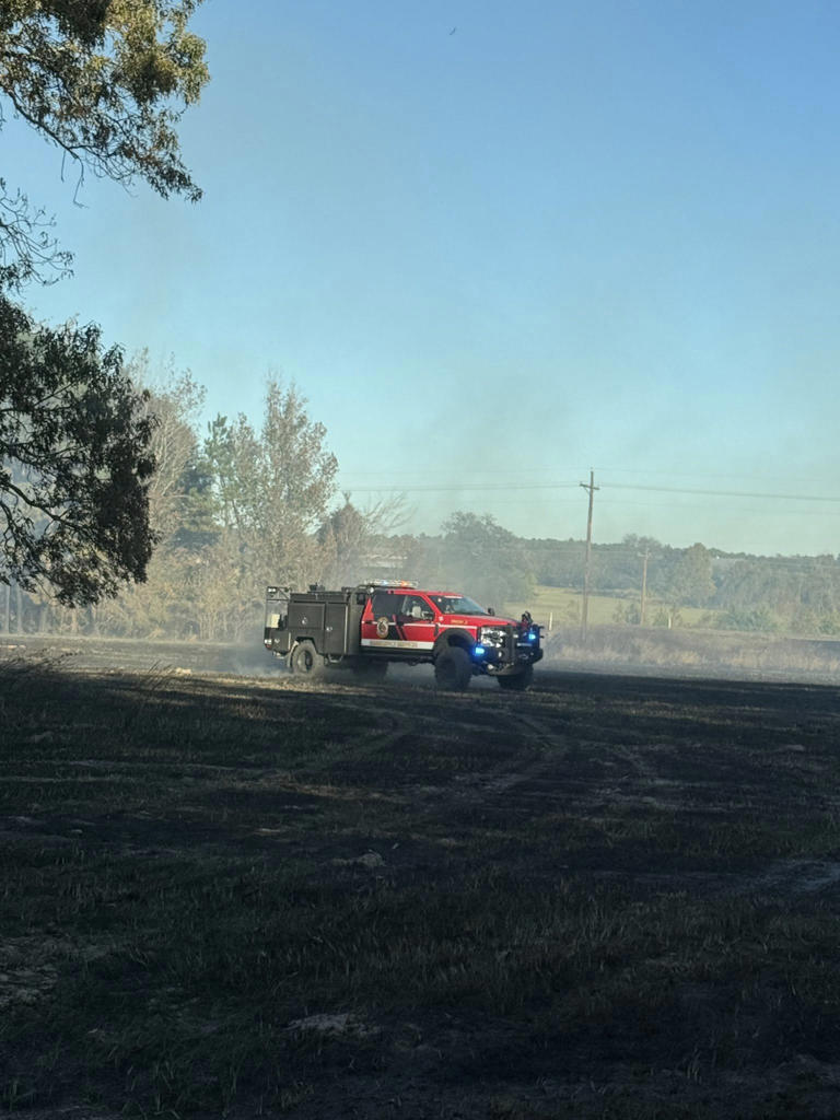 Road reopened after crews respond to 10-acre pasture fire in Gregg County