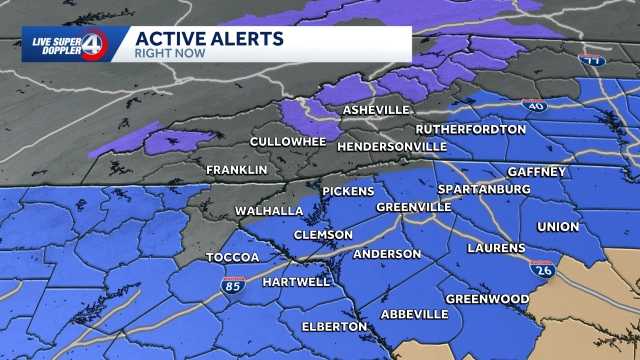 Winter storm watch issued ahead of expected weekend snow