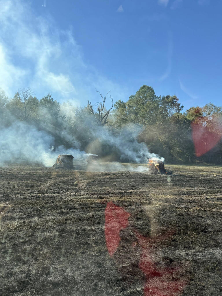Road reopened after crews respond to 10-acre pasture fire in Gregg County