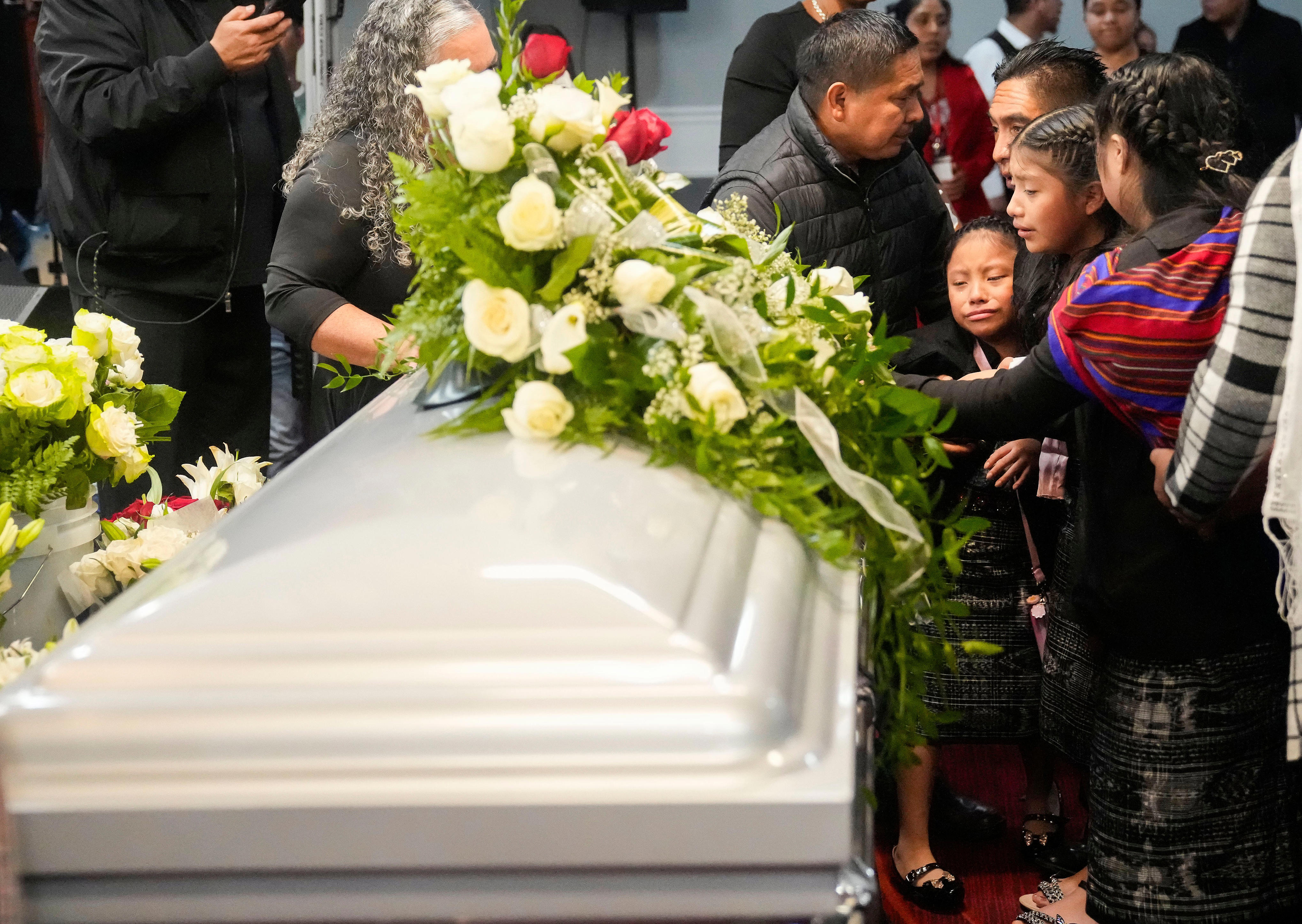 The body of Maria Florinda Ríos Pérez transported back to Guatemala