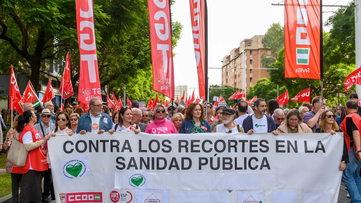 La izquierda y los sindicatos se manifiestan en Andalucía en "defensa ...