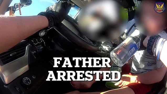 Father arrested for leaving kids in hot car while he went to SEX shop