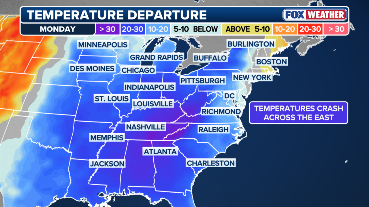 Cold weather coming to DC What to expect as La Niña winter kicks off