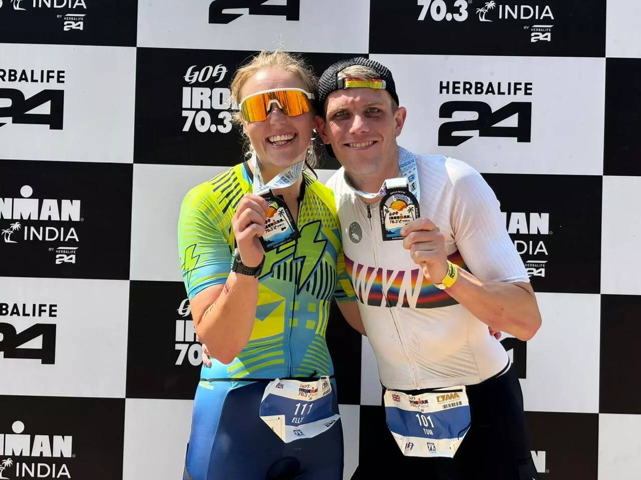 Ironman 70.3 Goa: Unstoppable Belousov, Garrett win top honours