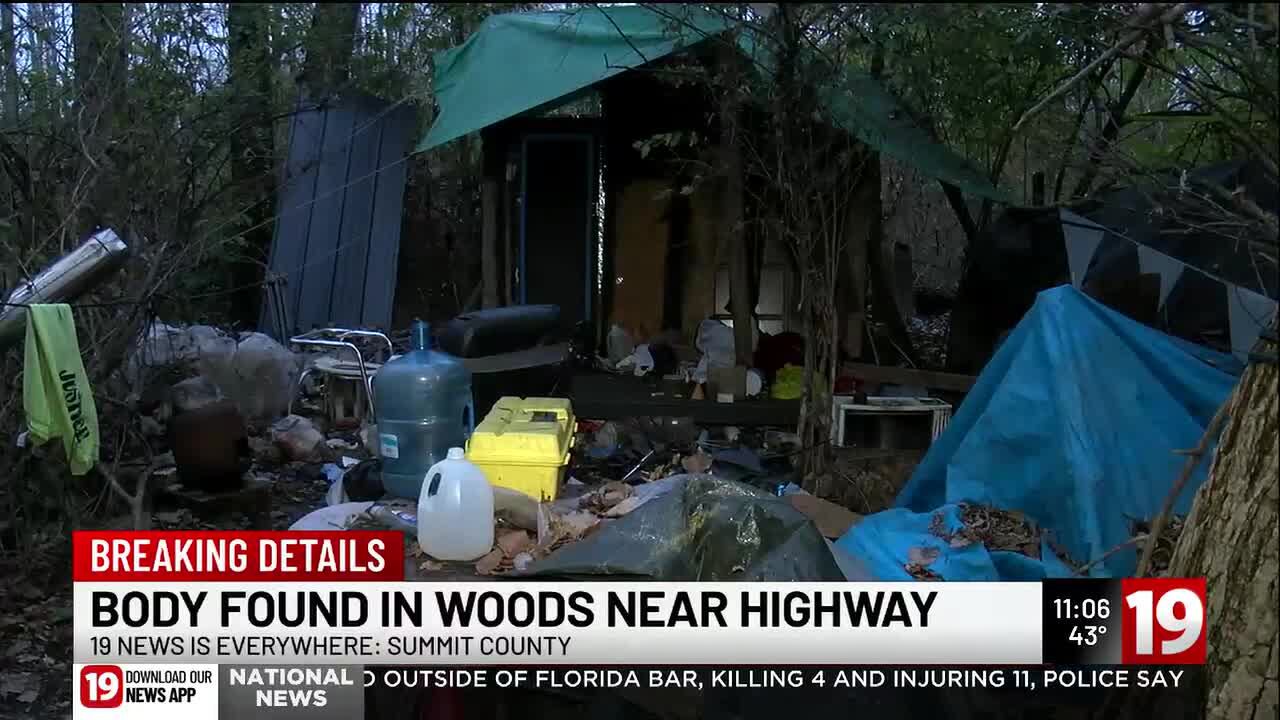 Body found in Summit County woods, identified by family as homeless man