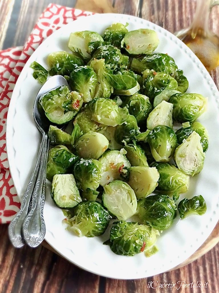 Cavoletti di Bruxelles in padella