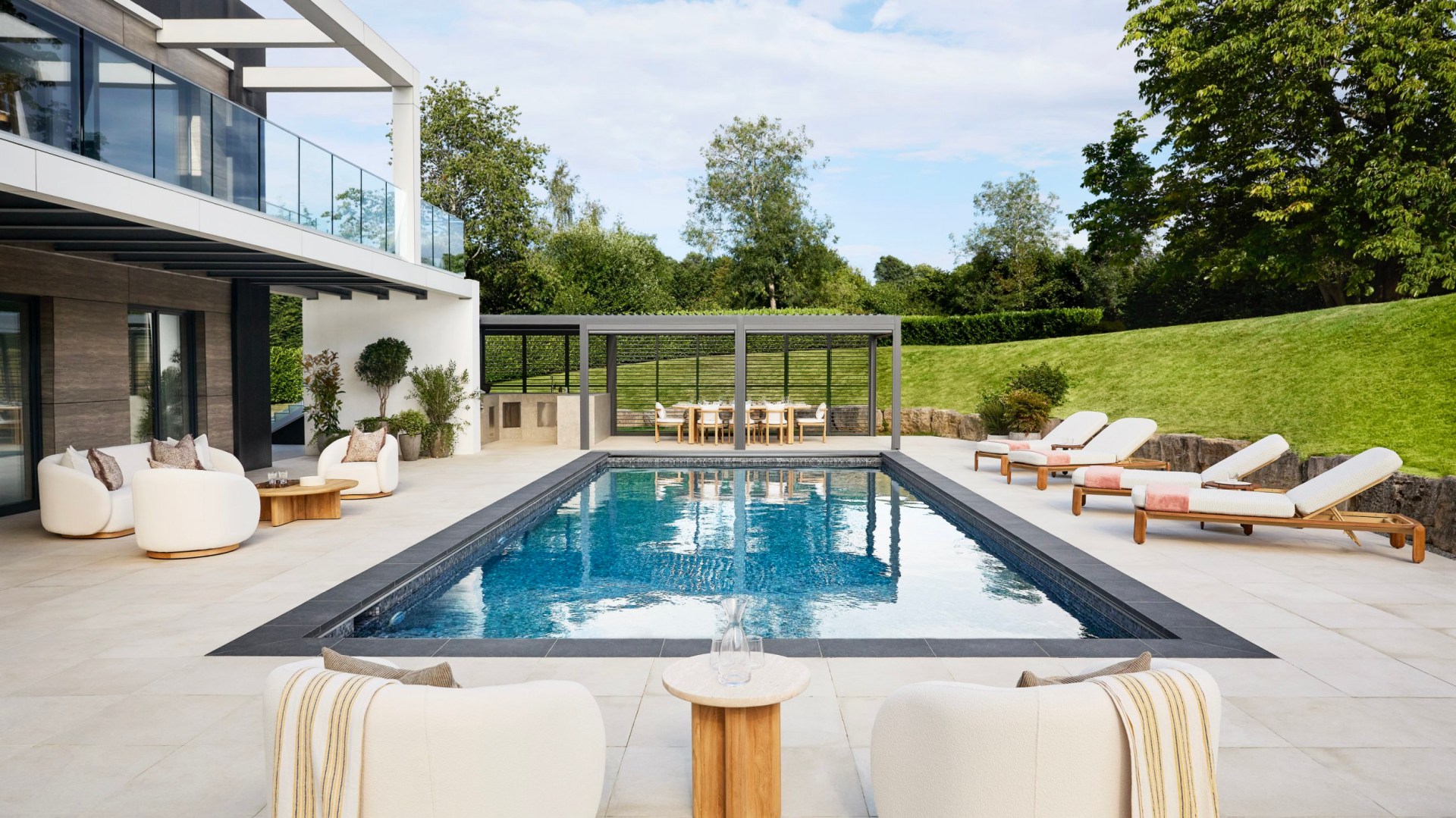 The £4 million Surrey mansion Alistair Walker and wife Naomi won through Omaze.