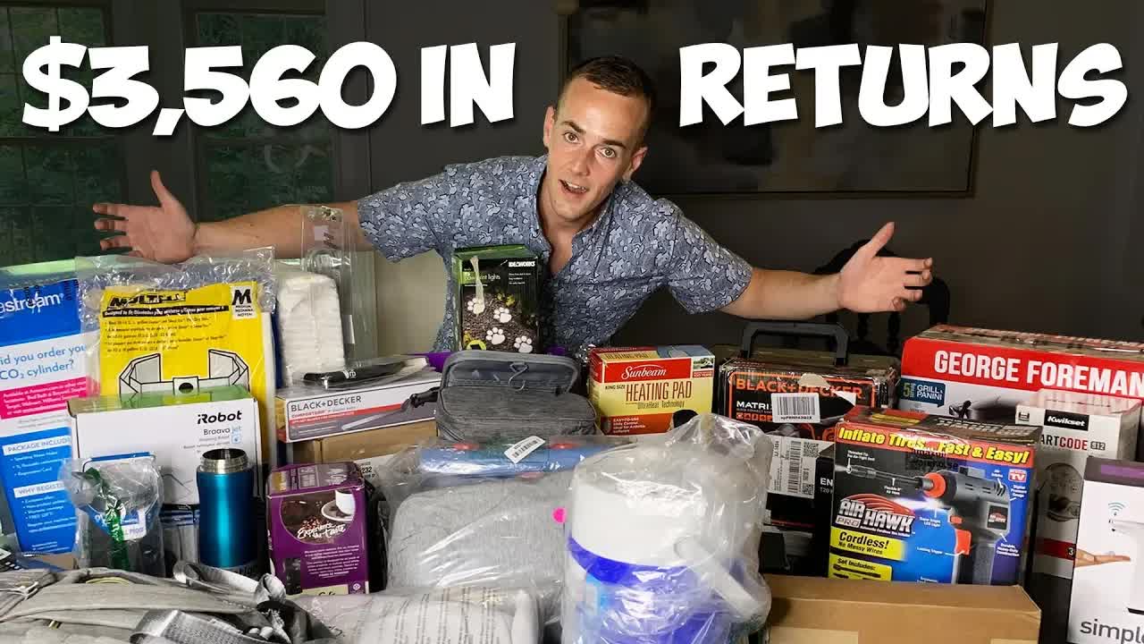 I bought 7 boxes of Amazon returns