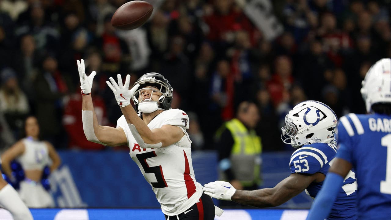 Falcons fall to Colts 31-25 OT in historic Berlin matchup