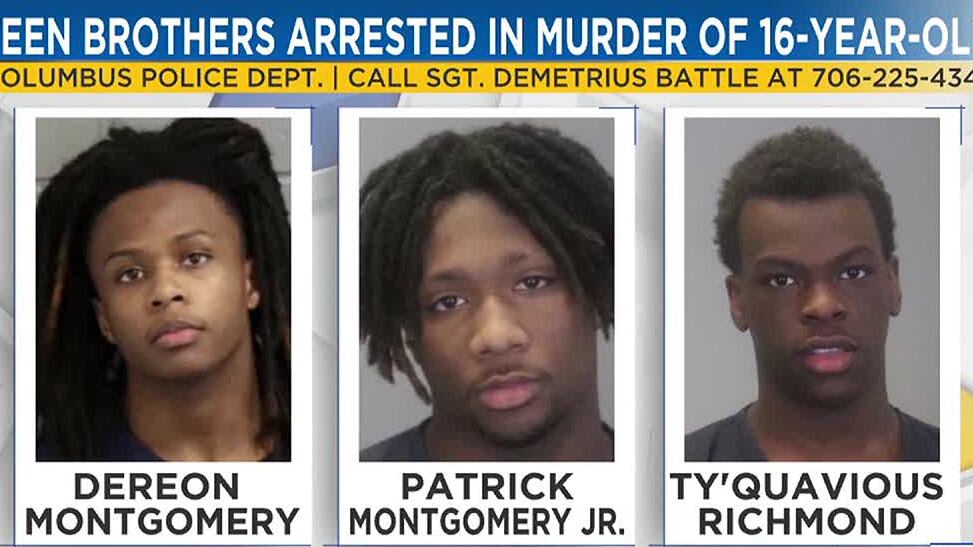 Three defendants sentenced to life in prison for murder of teen in Columbus