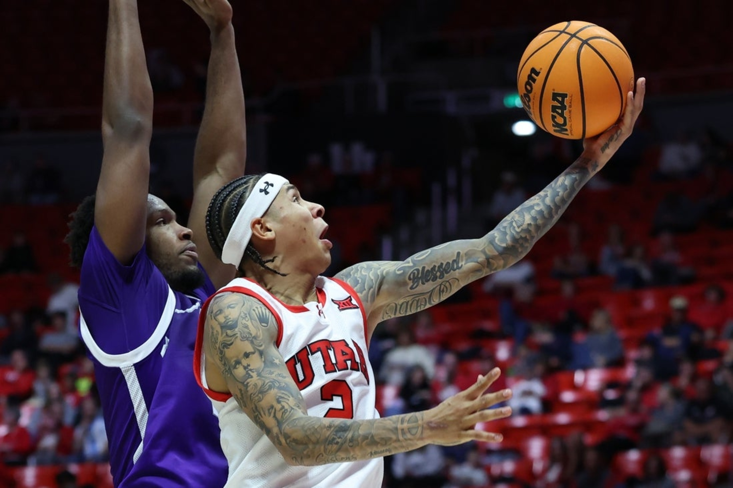 Terrence Brown, Utah try to build off close wins vs. Holy Cross