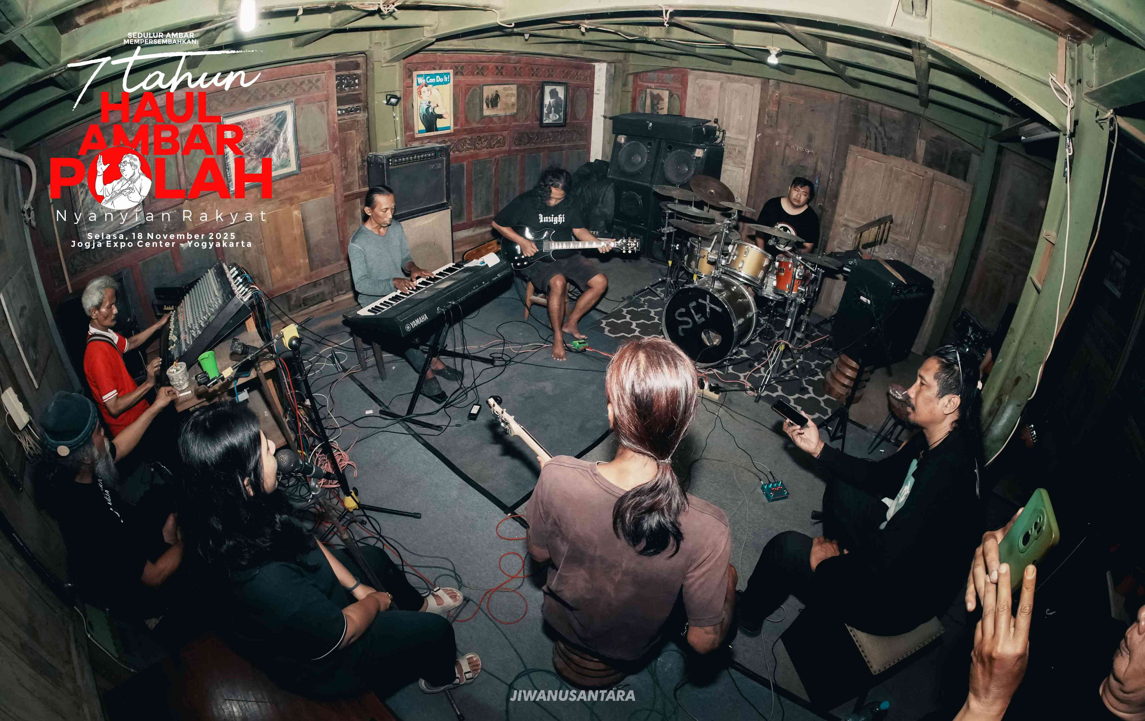 Konser "Nyanyian Rakyat" Peringati Haul Ambar Polah ke-7: Kritik Sosial dan Semangat UMKM Diingat Ke