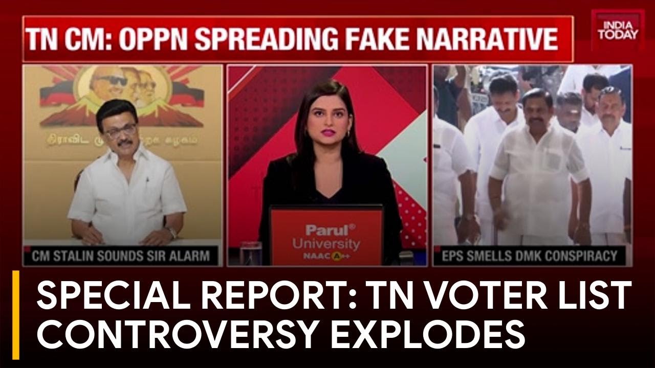 TN Voter War: Stalin's DMK, AIADMK-BJP Clash Over 'Bogus Voters' in ...