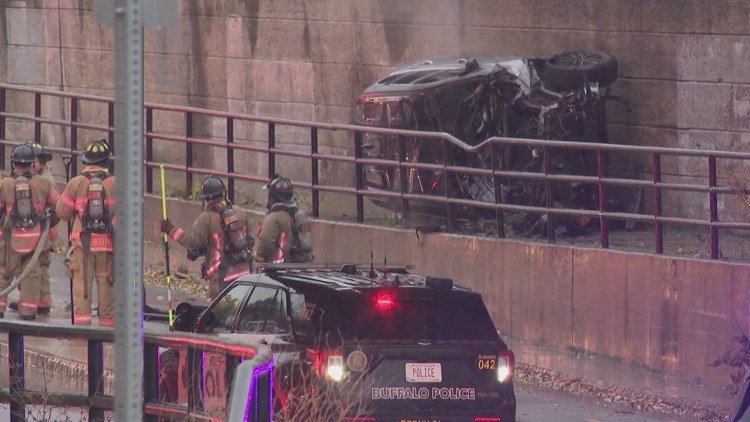 Buffalo man charged with DWI after crash on Niagara Street