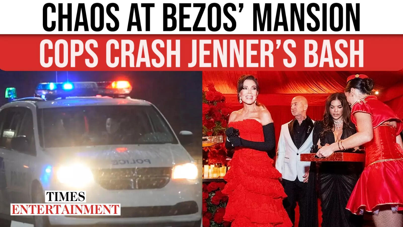Kris Jenner’s Birthday Bash Erupts In Chaos; Police Swarm Bezos’ Mansion