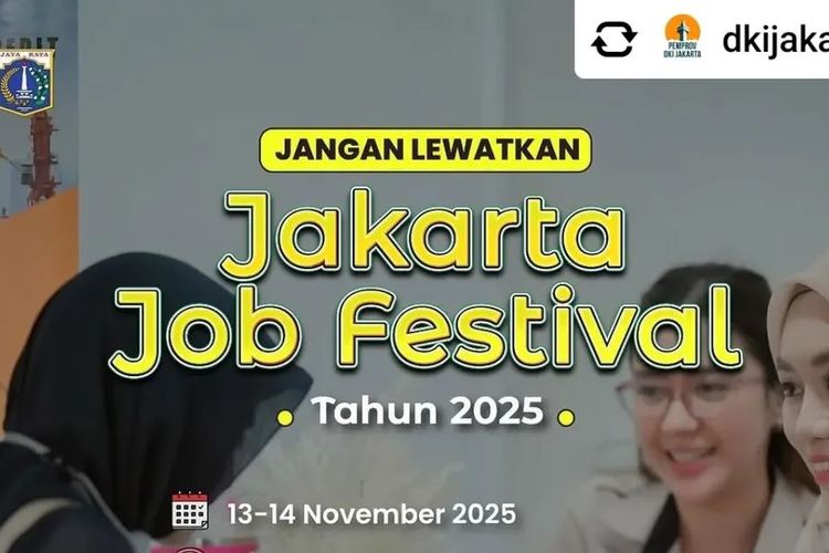 Pameran Kerja Jakarta 13–14 November, Cek Lokasi dan Cara Daftar
