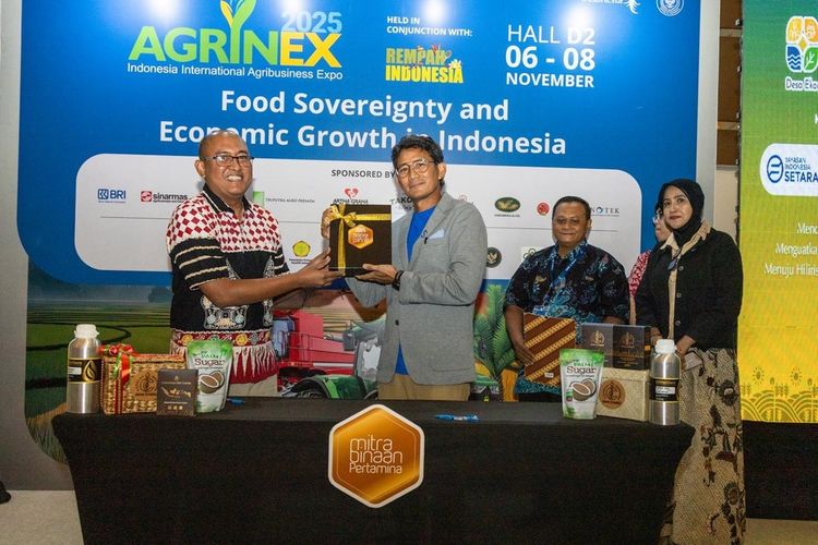 Pertamina Bantu UMKM Tembus Pasar Global, Rekor Transaksi Rp 206 Miliar di Agrinex 2025