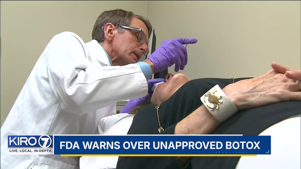 VIDEO: FDA send warning about unapproved Botox