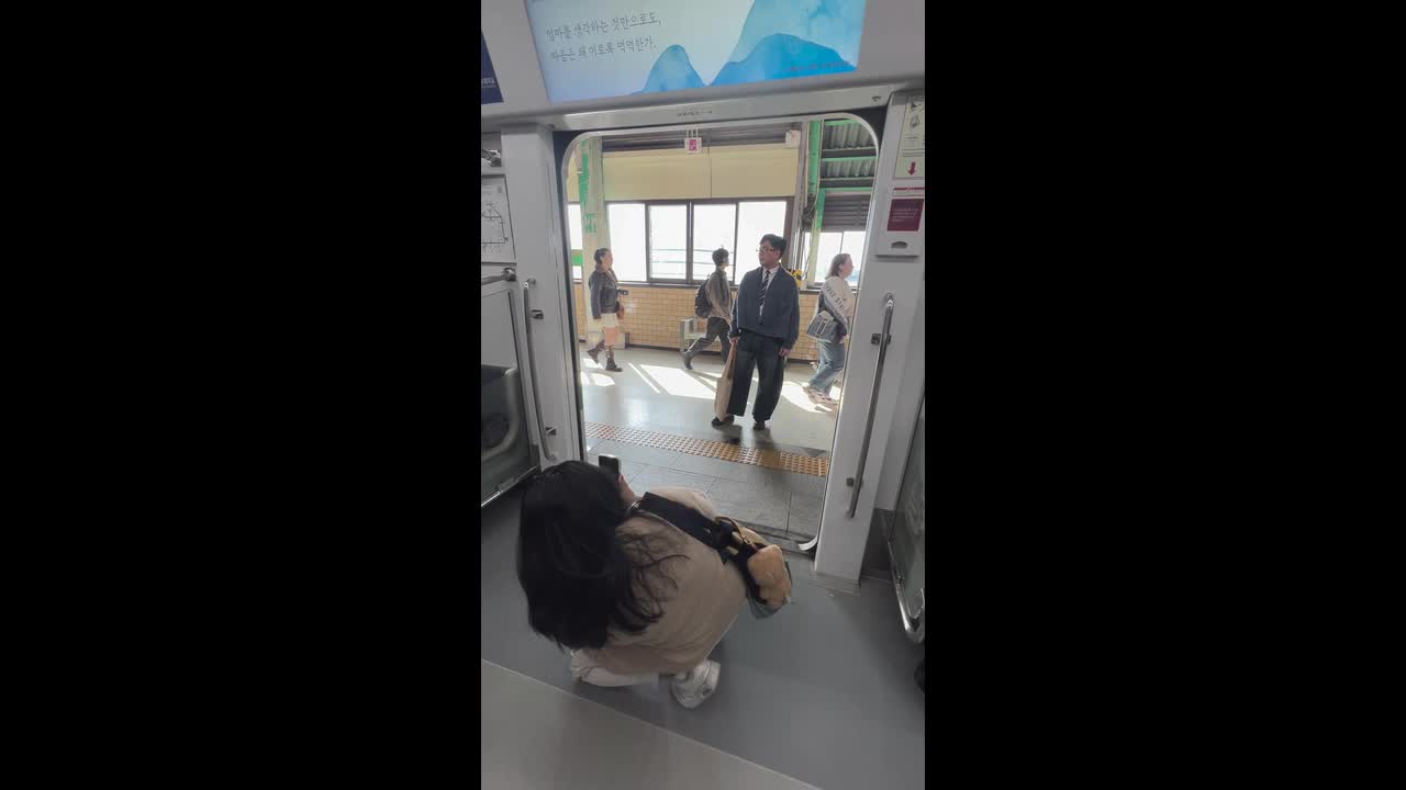 Holidaymaker misses train while distracted posing for pictures