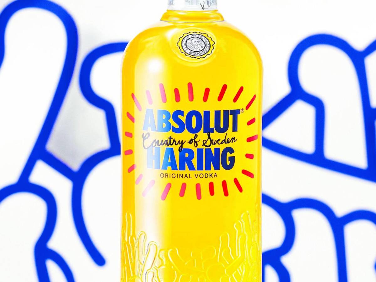 Keith Haring e Absolut: la vodka è Pop