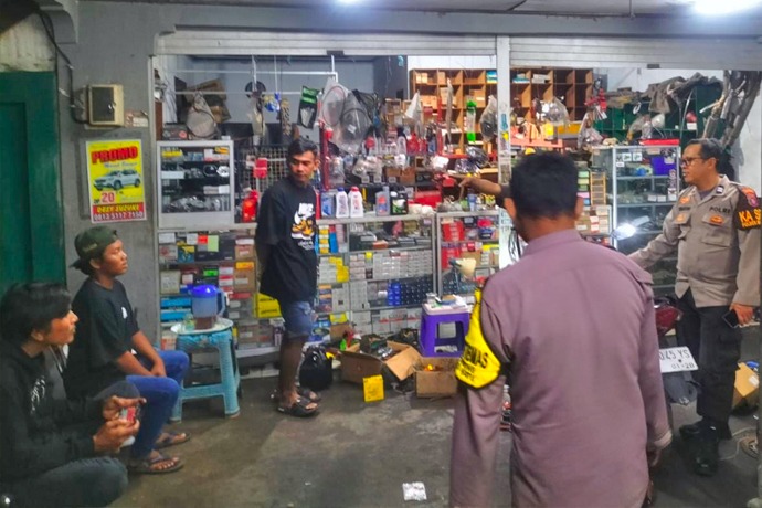 Kunjungi Bengkel Modifikasi, Polisi Sosialisasi Larangan Knalpot Brong di Palangka Raya